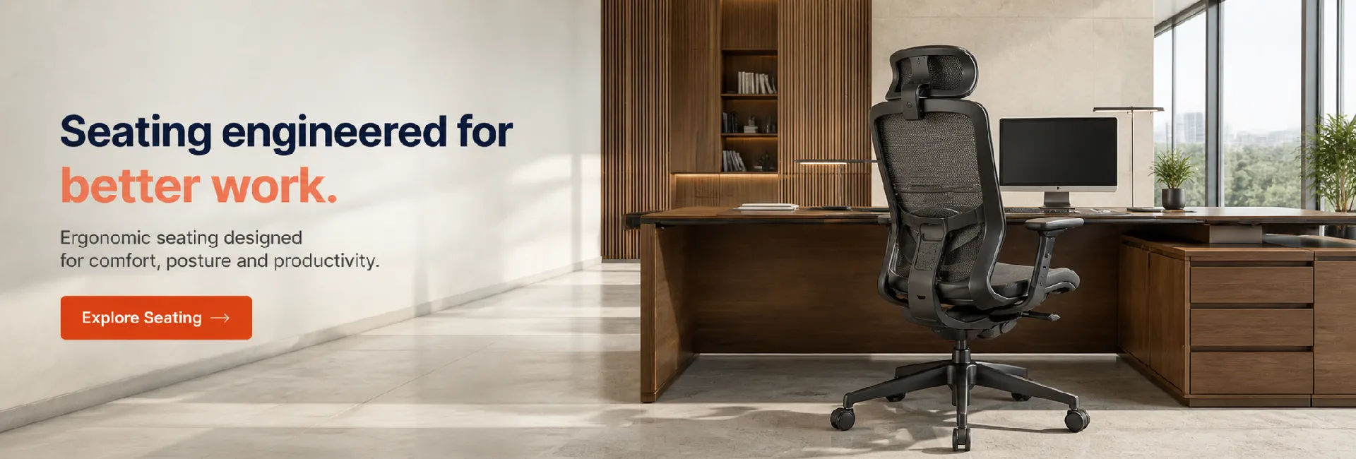 Seating engineered for better work — Harmano ergonomic seating