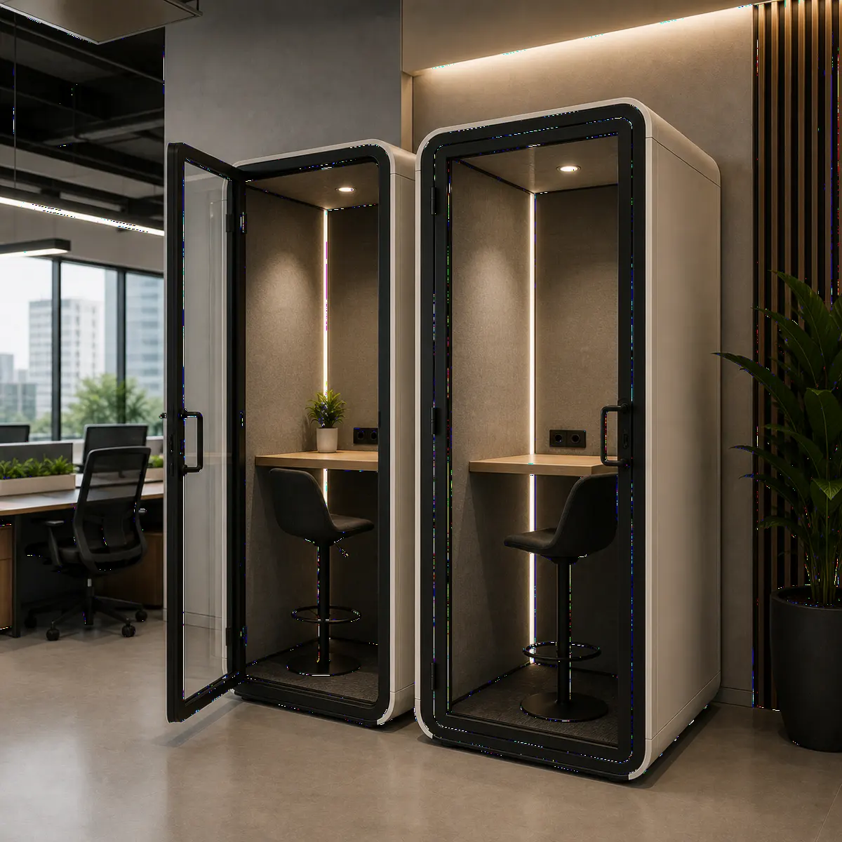 Phone Booths by Harmano Space Solutions